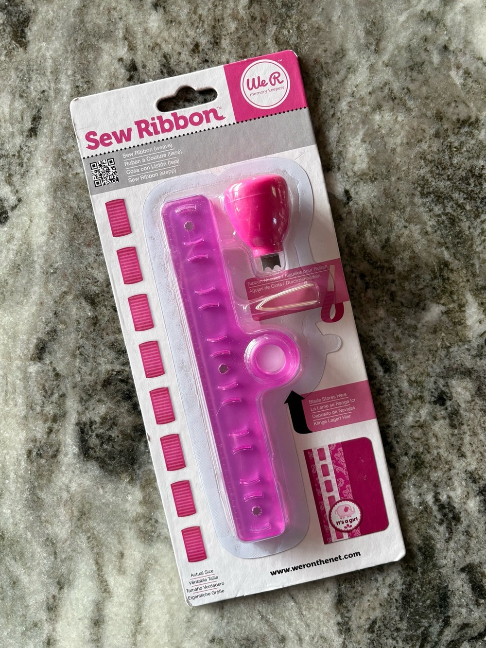 Sew Ribbon Tool—Scrapbooking DIY Stationery Paper Crafts (NEW)